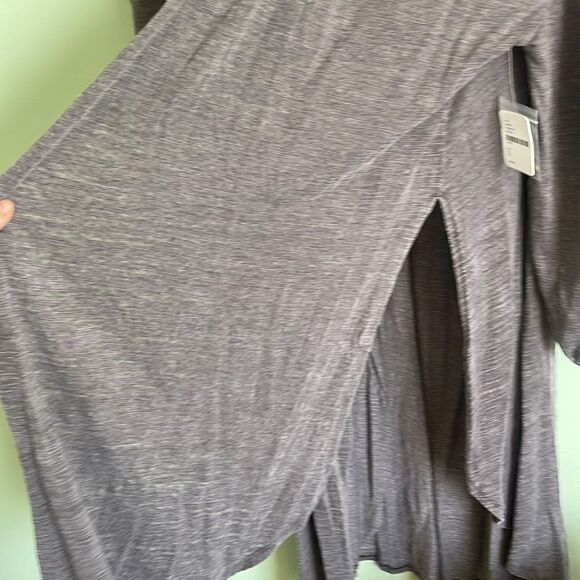 NWT Free People Long Sleeve Gray Maxi Cardigan Duster S - Picture 9 of 9